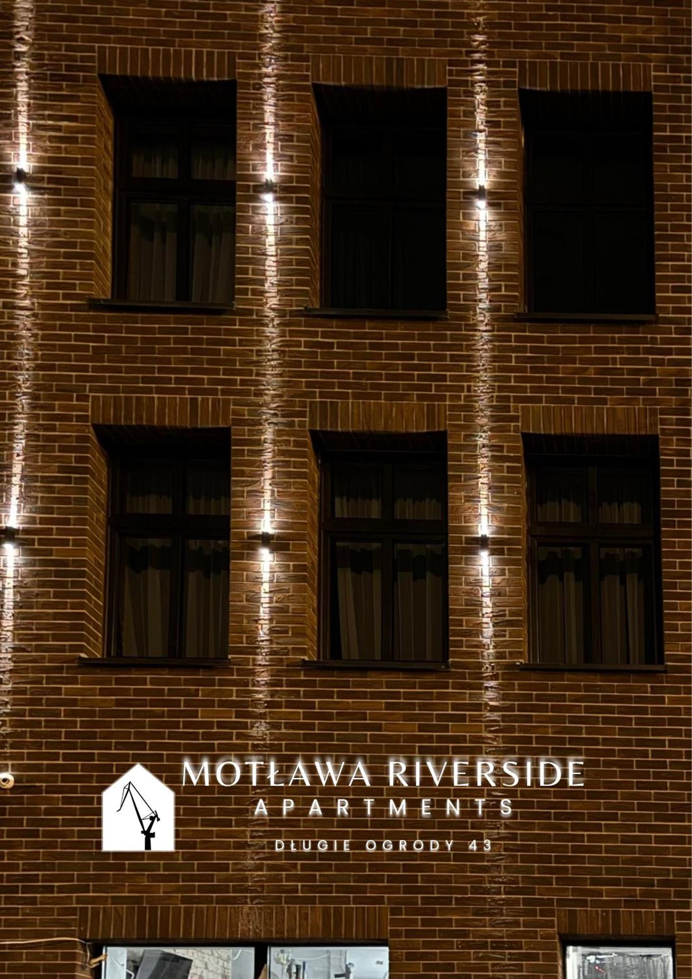 Motlawa Riverside Apartments - Boutique Stay In Danzig Exterior foto